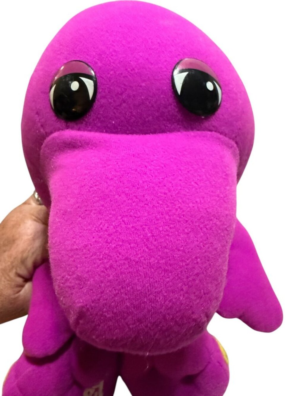 Talking Barney Dinosaur 1993 Tested Works Plush Toy - Picture 6 of 16